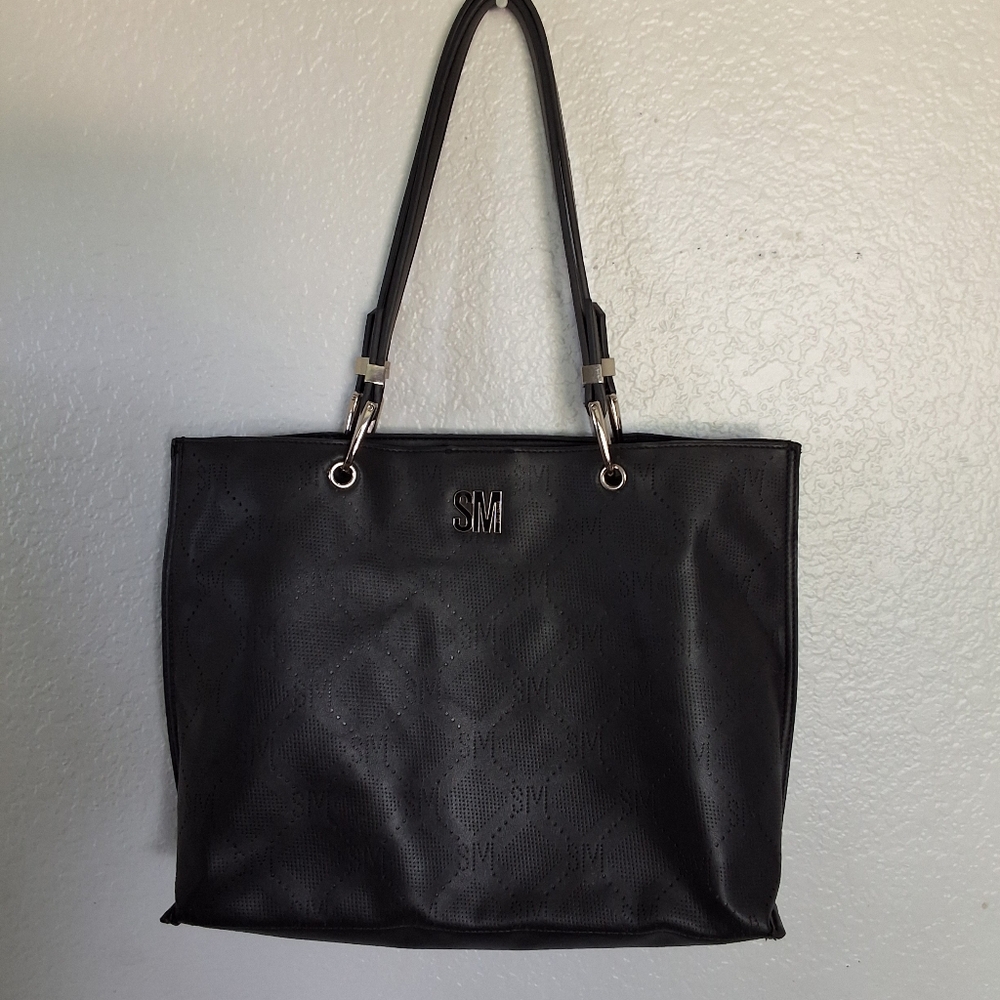 Steve Madden Black Tote Excellent Condition
